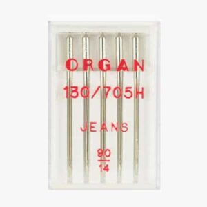 Иглы Organ джинс №90, 5 шт.