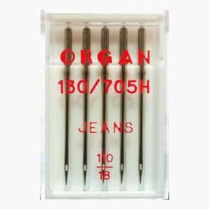 Иглы Organ джинс №110, 5 шт.