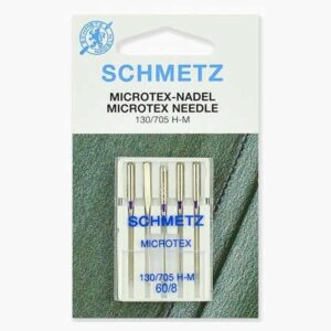 Иглы Schmetz микротекс 130/705H-M № 60, 5 шт