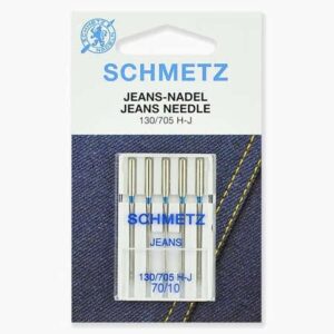Иглы Schmetz для джинсы 130/705H-J № 70, 5 шт