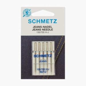 Иглы Schmetz для джинсы 130/705H-J № 80, 5 шт