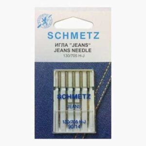 Иглы Schmetz для джинсы 130/705H-J № 90, 5 шт