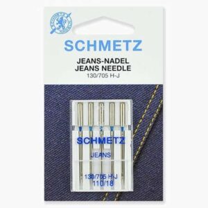 Иглы Schmetz для джинсы 130/705H-J № 110, 5 шт