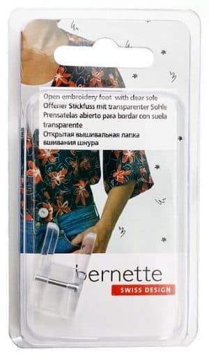 Лапка Bernette — открытая вышивальная 502 021 03 02