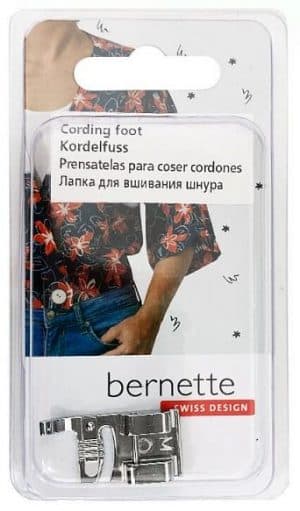 Лапка Bernette — для вшивания шнура 502 021 03 05